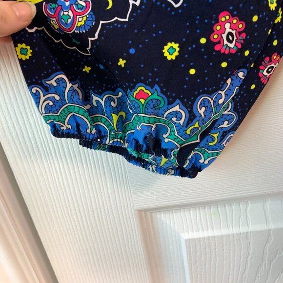 Lane Bryant Blue Multicolor Blouse - Picture 6 of 7